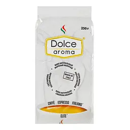 Кофе молотый Dolce Aroma Elit 250 г (897406) - мініатюра 3