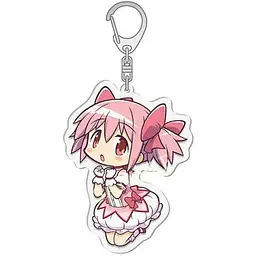 Брелок акриловий Дівчинка-чарівниця Мадока Mahou Shoujo Madoka Magica 5 см
