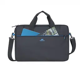 Сумка для ноутбука 16 дюймов RIVACASE 8057 Black - мініатюра 3