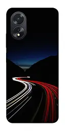 Чохол Demsky Червоно-біла дорога для Oppo A38