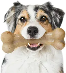 Жувальна кістка для собак Pet Qwerks Real Bacon Infused BarkBone з ароматом бекону - мініатюра 4