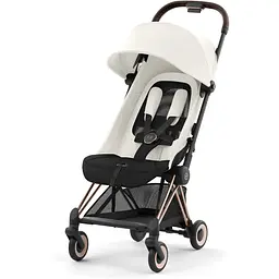 Прогулянкова коляска Cybex Coya Rosegold Off White (522004265) - мініатюра 4