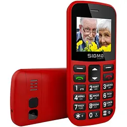 Мобільний телефон Sigma mobile Comfort 50 CF115 Easy Red (UA UCRF) - мініатюра 5