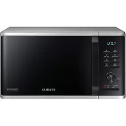 Мікрохвильова піч Samsung MG2AK3515AS/EG з грилем, 800 Вт, 23 місця для приготування їжі, ширина 49 см, швидке розморожування