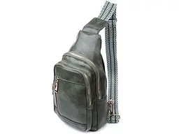 Стильний слінг сумка для жінок з екошкіри Vintage 18,5х29х8 см sum0026965