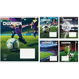 Зошит Champion Yes учнівський загальний А5/36 клітинка (767825)