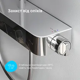 Душова система для ванни та душу з термостатом AM.PM Func F078F300 - мініатюра 6