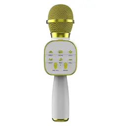 Бездротовий караоке мікрофон bluetooth караоке колонка портативна з функцією зміни голосу GDS teh0032315