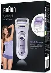 Електробритва Braun Silk-epil Lady Shaver 5560 - мініатюра 2
