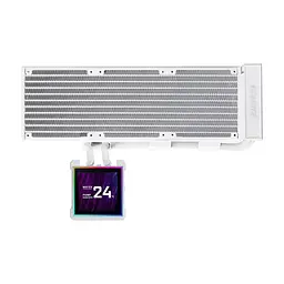 Система рідинного охолодження Lian Li HydroShift II LCD-S 360N FANLESS, White (G89.GHS2LCDS36NW.00) - мініатюра 4