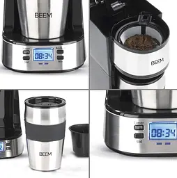 Кавоварка Beem 750Вт з термокружкою 0.4 л Thermo ТwoGo з таймером - мініатюра 7
