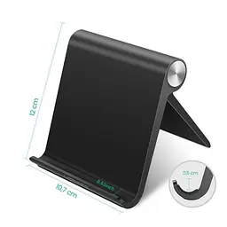 Підставка тримач для планшета Ugreen LP115 Multi-Angle Stand for iPad чорна - мініатюра 4