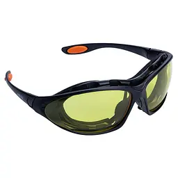 Набір окуляри захисні Sigma з обтюратором і змінними дужками Super Zoom anti-scratch, anti-fog бурштин 9410921 - мініатюра 2