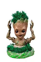 Горщик для квітів та канцелярії Грут Groot G4 + підставка пень - мініатюра 5