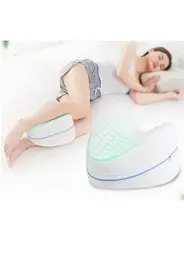 Ортопедична подушка для ніг Contour Leg Pillow з ефектом пам'яті під коліна та стегна 23х23х14,5 см - мініатюра 2