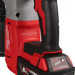 Перфоратор акумуляторний безщітковий SDS-PLUS MILWAUKEE, M18 BLHX-0X, 2.3 Дж (каркас, HDкейс) - мініатюра 6