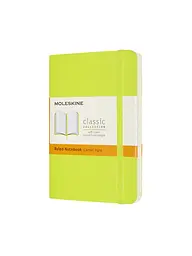 Записник Moleskine Classic кишеньковий, Лінійка Лимонний Зелений М'який (QP611C2)