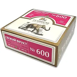 Чай фруктовий Teahouse Свіжий фрукт №600 у саше 200 г (100 шт. х 2 г) - мініатюра 2