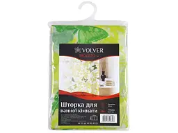 Штора для ванної VOLVER 180x200см Torpo (комплект) ПЕВА арт.51411