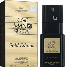 Туалетна вода Bogart One Man Show Gold Edition 100 мл - мініатюра 2