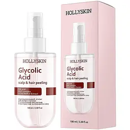 Гель для очищення тіла Hollyskin Glycolic Acid з гліколевою кислотою й екстрактом кленового соку відлущувальний 100 мл - мініатюра 2