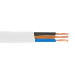 Кабель Одескабель 03VVH2-F 3G1,5 білий, бухта 100м