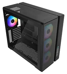 Корпус SAMA S50 без БЖ (S50-BKAGA4X1-GL) Black - мініатюра 7
