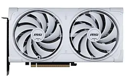 Відеокарта MSI RTX 5070 12G VENTUS 2X OC WHITE (RTX 5070 12G VENTUS 2X OC WHITE) (GDDR7, 192 bit, PCI-E v5.0)