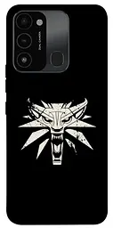 TPU чехол Demsky Wolf medallion для TECNO Spark 8C