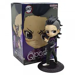 Фігурка Q posket Клинок, який знищує демонів Генья Шіназугава Demon Slayer Genya 14 см QP DS GS 14 - мініатюра 7