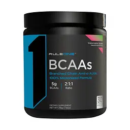 Амінокислота BCAA Rule 1 BCAA, 30 порцій - Кавун
