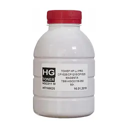 Тонер HP CLJ CP1025/1215/1525 50г MAGENTA HG (TSM-HGC011M-050)
