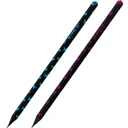 Олівець графітовий Kite K24-059-2 Butterfly з кристалом