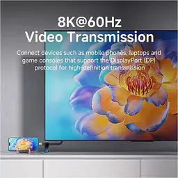 Кабель Hagibis Flat USB 4 USB-C to USB-C 0.15m (UAF20E) [160292] - мініатюра 6
