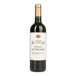 Вино Batiste de Vignac Bordeaux червоне 0.75 л 13.5%