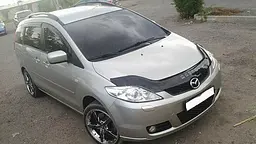 Дефлектор капоту мухобійка для Mazda 5 2005-2010