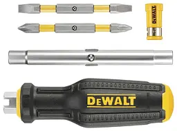 Викрутки FULL FIT 6 Way, з бітами 2 шт, руків'я двокомпонентне, 75мм DeWALT hoz0014172 - мініатюра 3