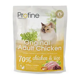 Сухий корм Profine Original Adult для дорослих кішок з куркою та рисом 300 г