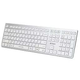 Клавіатура A4Tech Fstyler FBX50C Wireless White (FBX50C (White)) - мініатюра 2