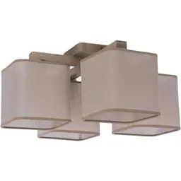 Люстра стельова Nowodvorski з абажуром E27 60W BR (NOWODVORSKI 2653C/4)
