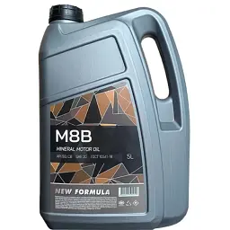 Моторна олива NEW FORMULA М8В кан. 5л ПЕ (4,5кг) (NF196261)