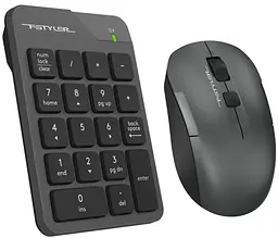Комплект (Клавіатура та миша) A4Tech FG1600C Air2 Grey (FG1600C Air2 (Grey)) - мініатюра 2