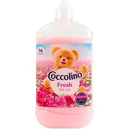 Кондиціонер для білизни Coccolino Fresh Silk Lily Шовковиста лілія з нотами троянди, бузку та сандалу 1.702 л (8720181930652)