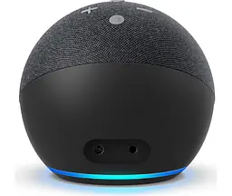 Бездротова колонка Amazon Echo 4th Gen Glacier Charcoal black розумна - мініатюра 4