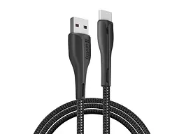 Кабель ColorWay USB 2.0 AM TO TYPE-C 1.0M LED BLACK (CW-CBUC034-BK)