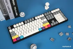 Клавіатура Varmilo APT108 CMYK C-TK Brown WL/USB-A White Led (A93A024D3A5A17A007) - мініатюра 4