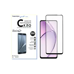 Скло захисне Fine Line OPPO A3X/A3 Black (FL-TGFG-377) - мініатюра 1