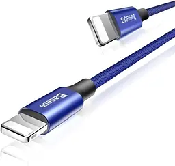 Кабель Baseus Yiven Cable USB to Lightning 1.8M CALYW-A13 Navy Blue - мініатюра 2