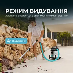 Пилосос Cecotec Conga Rockstar Wet & Dry Steel Max - мініатюра 3