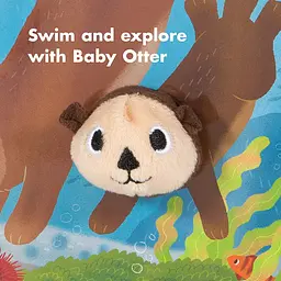 Baby Otter: Finger Puppet Book - мініатюра 3